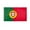 Portugal 3x5 ft Nylon Flag, variant on AGAS Small 4" x 6" 4x6 inch Portugal Hand Flag Polyester material Stitched Edges 11" Plastic Stick Portuguese Hand Held Mini Small Stick Flags