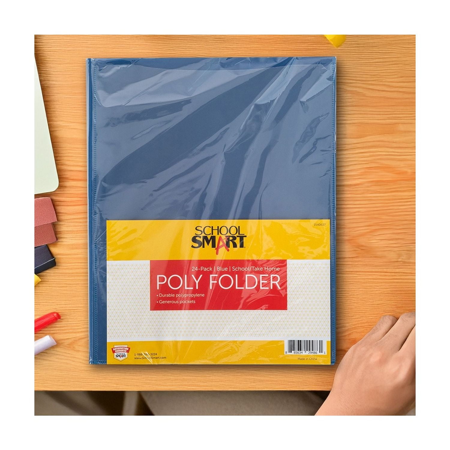 Take Home Folder, Blue, Set of 24