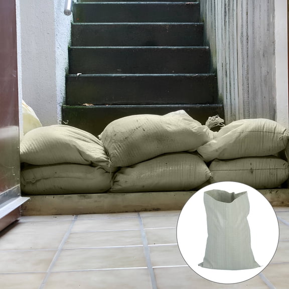 FRCOLOR 20pcs Bags for Daily Use Sand Bags Empty Express Bag Flood Barriers Versatile Packing Bags Sandbag Rack Accessory