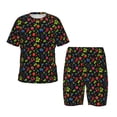 thumbnail image 1 of KLL Ensemble de Pyjama à Manches Courtes pour Enfants, Ensemble de Pyjama Doux pour Garçons et Filles-3TG, 1 of 1