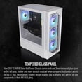 thumbnail image 4 of Thermaltake View Series View 200 TG ARGB White SPCC Mid-Tower Computer Cases, 4 of 6
