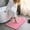 A006- Pink, variant on Bathroom Rug Mat, Absorbent Non-slip, 15.7 x 23.6 Inch Blue Striped Coral Fleece, Have 1 piece, Suitable for Bathroom Shower Floor