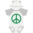 thumbnail image 3 of Inktastic Green Symbol Peace Sign Boys or Girls Baby Bodysuit, 3 of 5