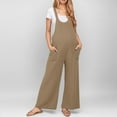 thumbnail image 2 of Vividxx Women's Maternity Overalls Ladies Maternity Casual Sleeveless Loose Overalls Jumpsuits Wide Leg Long Pant Rompers With Pockets Classic, 2 of 7