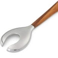 thumbnail image 7 of Nambe Gourmet Collection Curvo 13"  Serving Fork,  Acacia Wood and Stainless Steel, 7 of 7