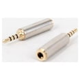 thumbnail image 2 of SGACAI 1x Adaptadores de auriculares de audio estéreo de 3,5 mm a 2,5 mm/2,5 mm a 3,5 mm Sí :р ■р τ, 2 of 7