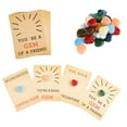 thumbnail image 2 of ZLKMQM Valentines Gem Cards Bulk for Kids Teens - 24 Pack Cards with 8 Styles Heart-Shaped Stones, Classroom School Gift Exchange Party Favors Candy Alternative, 2 of 6