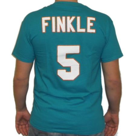Miami Heat Mens Jerseys - Ray Finkle Miami Jersey T-Shirt Ace Ventura Movie Jim Carrey Football 5 Dolphins