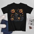 thumbnail image 4 of Funny Pumpkin T-shirt Halloween Children's T-shirt Witch T-shirt Fall shirt, 4 of 5
