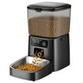 thumbnail image 2 of Oneisall FD-01 Comedero Automático para Gatos de 3,5 L/12 Tazas, Comedero Automático para Gatos de Doble Potencia con Recipiente de Acero Inoxidable, hasta 36 Porciones, 6 Comidas Al Día, 2 of 11