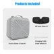 thumbnail image 3 of Transporte Accesorios De Viaje Estuches Para Gafas Vr De Doble Cremallera Estuches Gruesos Ligeros A La Moda Con Asas Bolsa De Almacenamiento Advancent HA039416-02, 3 of 6