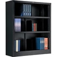 thumbnail image 2 of Famous Brand 277440BK Bookcase 3 Openings 36 W X 12 D X 42 H In., Black, 2 of 7