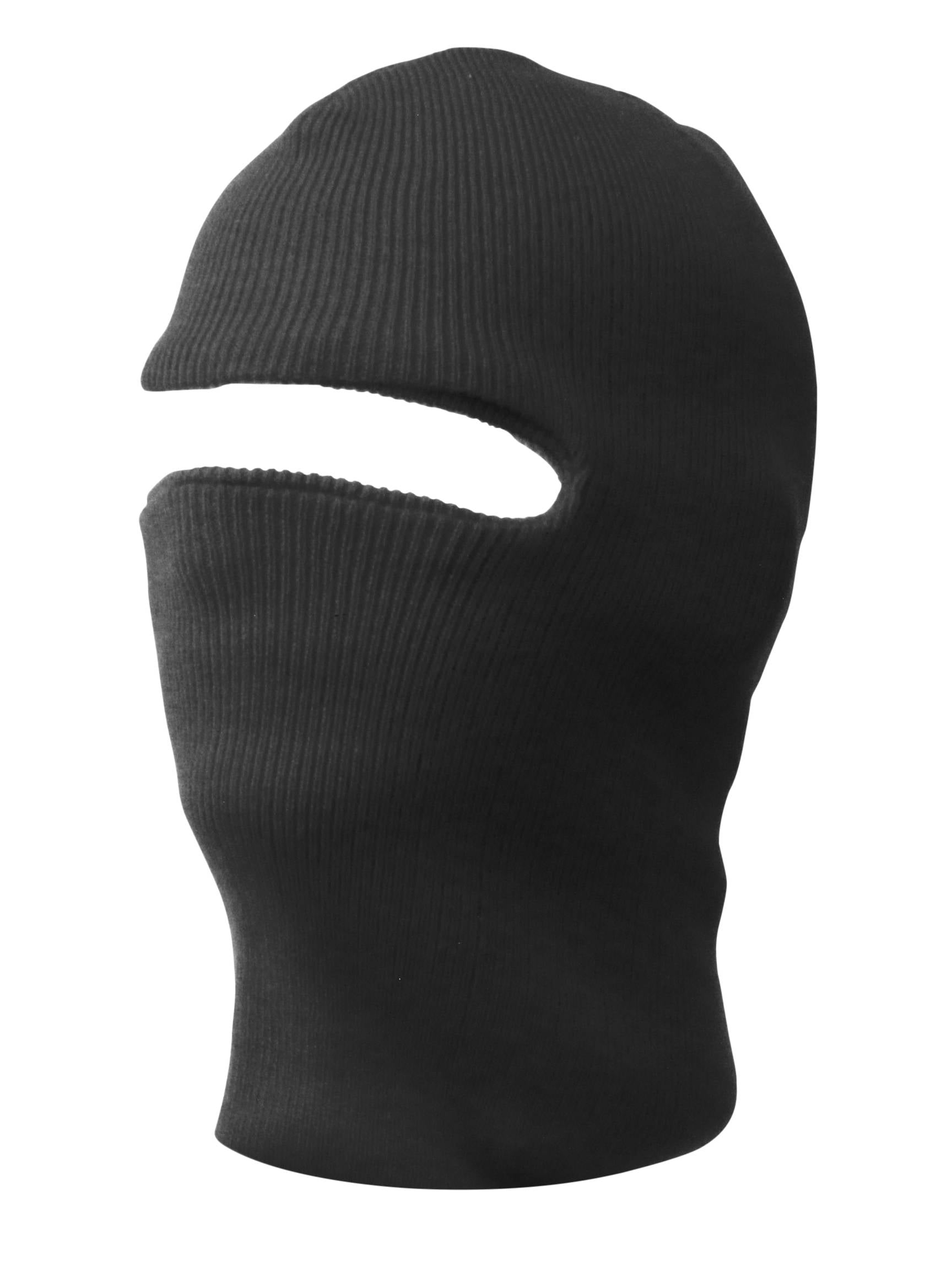 New Charcoal One Hole Ski Mask
