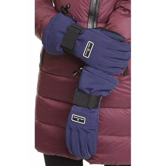 $150 STELLA McCARTNEY Adidas AH9255 Winter SKI Gloves Ink Navy (L)