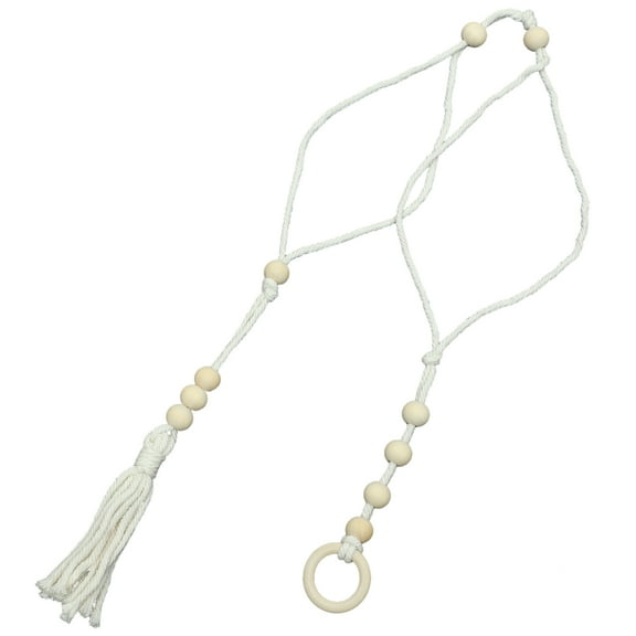 VERDANVERSE Multi-layer Hat Rack Macrame Cap Rack Cotton Rope Clothes Hanging Women Entrance 1Pcs