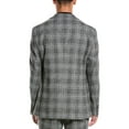 thumbnail image 2 of Paisley & Gray mens  Dover Slim Fit Wool-Blend Jacket, 38R, Black, 2 of 5