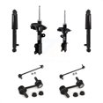 thumbnail image 1 of Transit Auto Front Rear Suspension Strut Shock & TQ sway Bar Link Kit (8Pc) for Car 2007-2012 Hyundai Veracruz - Left Right Side (Driver Passenger) KSS-107956, 1 of 2