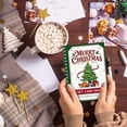 thumbnail image 2 of Christmas Gift Card Book, 14 Pages Spiral Bound Holiday Journal, Illustrated Scrapbook, for Xmas Present and Desktop Holiday Decoration, Christmas Tree, 2 of 5