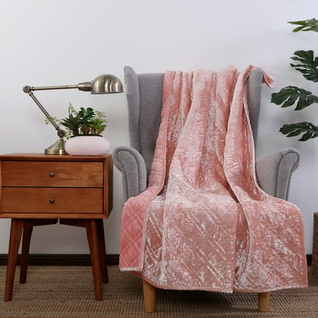 Better Homes & Gardens Crushed Velvet Throw Blanket, 1 Each