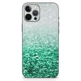 DesignSkinz Aqua Green & Silver Glimmer Fade FullBody Skin Decal Wrap