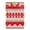 Gold, variant on Knitted Pattern in Christmas Red Acrylic Clipboard Drawing Board with Hook Writing Pad File Storage A4 Size Gold 12.5" x 9"