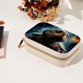 thumbnail image 7 of Starry Animals Portable Velvet Jewelry Stand Organizer Box with Removable Compartment - Gift, Jewelry Display, 7 of 7