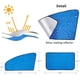 thumbnail image 4 of Paquete de caja Parasol para ventana lateral Parasol para ventana de automóvil Doble espesor Parabrisas de automóvil Parasol Cortina Ajuste universal Conductor Bebé Protección UV Levamdar LRWJ821-3, 4 of 8