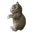thumbnail image 4 of 2 Estatuas de Pequeños Modelo de Escritorio de Resina Cola Estatuilla de conejito, 4 of 5