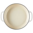 thumbnail image 3 of Casserole Lodge, hierro fundido esmaltado, 3,6 L, ovalado, color blanco ostra, 3 of 5