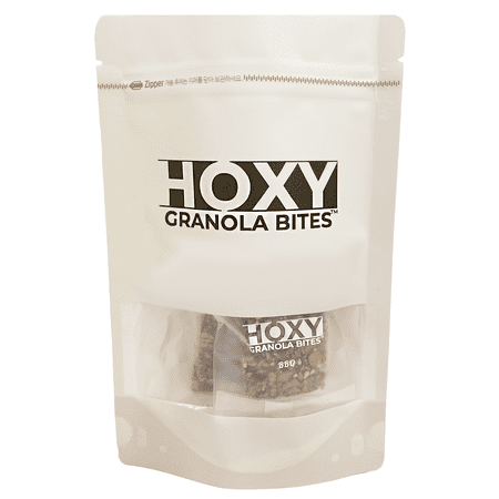 HOXY Granola Bites, BBQ Flavors Maple Smoked , 0.5oz Portion Packs per bag, Individual Pouch, Pack of 1