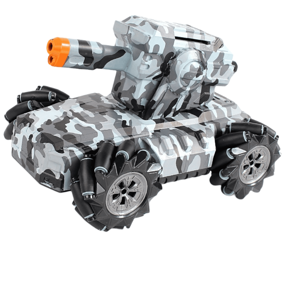 RC Tank Car, Shooting Water Bullets(Bomb) Remote Control Car, Kids 4WD