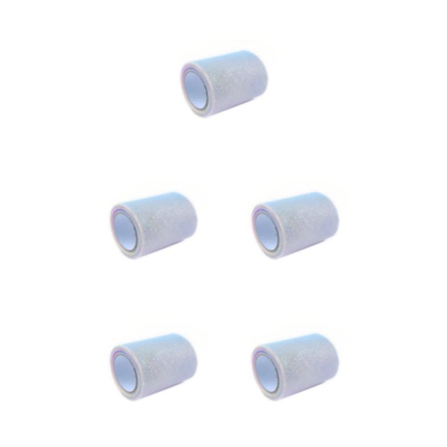 Rollo de tul con purpurina Matsuzay rosa 7,5 * 1000 cm