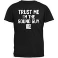 thumbnail image 1 of T-Shirt Adulte Noir Trust Me Im The Sound Guy, 1 of 1