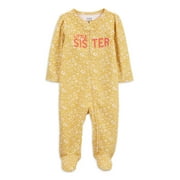 Carter's Child of Mine Baby Girls Lil Sis Sleep N Play, Sizes 0M-9M