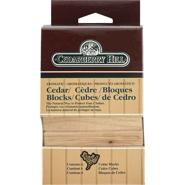 Cedarberry Hill 6pk Cedar Scent Blocks 306