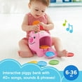 thumbnail image 2 of Fisher-Price Laugh & Learn Smart Stages Piggy Bank, Interactive Baby Toy, 2 of 6