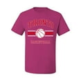 thumbnail image 2 of Wild Bobby City of Toronto Basketball Fantasy Fan Sports Men's T-Shirt, Fuschia, X-Large, 2 of 5