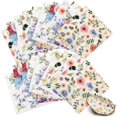 thumbnail image 4 of 50 Pack 5 Styles Assorted Floral Napkins for Decoupage Decorative Decoupage Napkins Cocktail Decorative Paper for Birthday Party Beautiful Gorgeous, Each Unfolded 13 Inch (Wildflower)---, 4 of 6