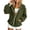 Army Green9, variant on Y-Sunset Girls Zip Fleece Hoodie Jacket, Relaxed Fit Pocket Zip Up Sweatshirt, Machine Washable Lightweight Casual Fall Winter School Play Layering (White1/12-13 Years)