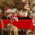 thumbnail image 4 of Daiosportswear Christmas Party Supplies Disposable Paper Tableware,20pc 9in Plates 40pc Irregular Plates 40pc Cups 20pc Tissues 2pc Tablecloths 53.9x107.9in,Food-Grade for Party Table Setting Decor, 4 of 6