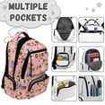 thumbnail image 5 of Pzuqiu Pink Farm Tractor 4-Piece Girls Backpack Set - 17 Inch Large Capacity Schoolbag with Insulated Lunch Box Pencil Case Water Bottle Holder Bookbag for Girls 10-12 Elementary Middle School, 5 of 7