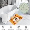 thumbnail image 3 of Dog Polyester Non-Slip Machine Washable Floor Rug Indoor Rug - Best Office Mat at Amazon, 3 of 6