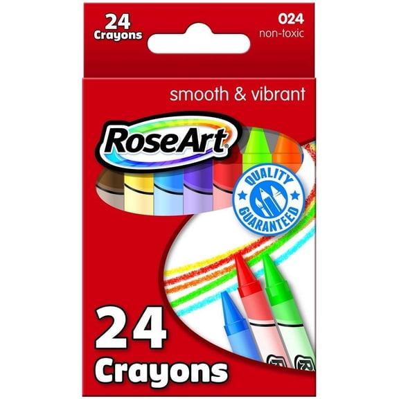 Crayons, Classic Colors, 24/Set, Sold as 1 Set