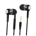 thumbnail image 1 of Miulika Mic Headphone Earbuds Wired Headset Control Black Voice Control, 1 of 3
