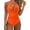 Saffron, variant on Women's One Piece Swimsuit Tight Fitting Backless Sexy Cross Color Bikini for Pool Party Beach,Army Green,L