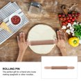 TUIBELYN Wooden Spaghetti Cutter Rolling Pin for Pasta, Dough, and