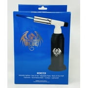 Professional Special Blue Butane Torch Monster Automatic Ignition,Easy to use , Adjustable flame Black color