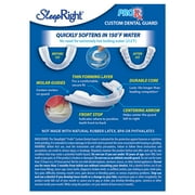 SleepRight ProRx Custom Dental Guard for Nighttime Teeth Grinding, 1 Count(03521)
