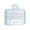 Blue, variant on Mesh Zipper Pouch, 11"x14" Large Capacity File Folder with Handle, Waterproof Portable Document Organizer Tote Bag for Campus Travel Office Supplies