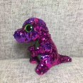 thumbnail image 1 of Ty Big Eyes - Peluche de dinosaurio rosa, dragón azul, dinosaurio negro, muñeco de peluche coleccionable, regalo, 1 of 5